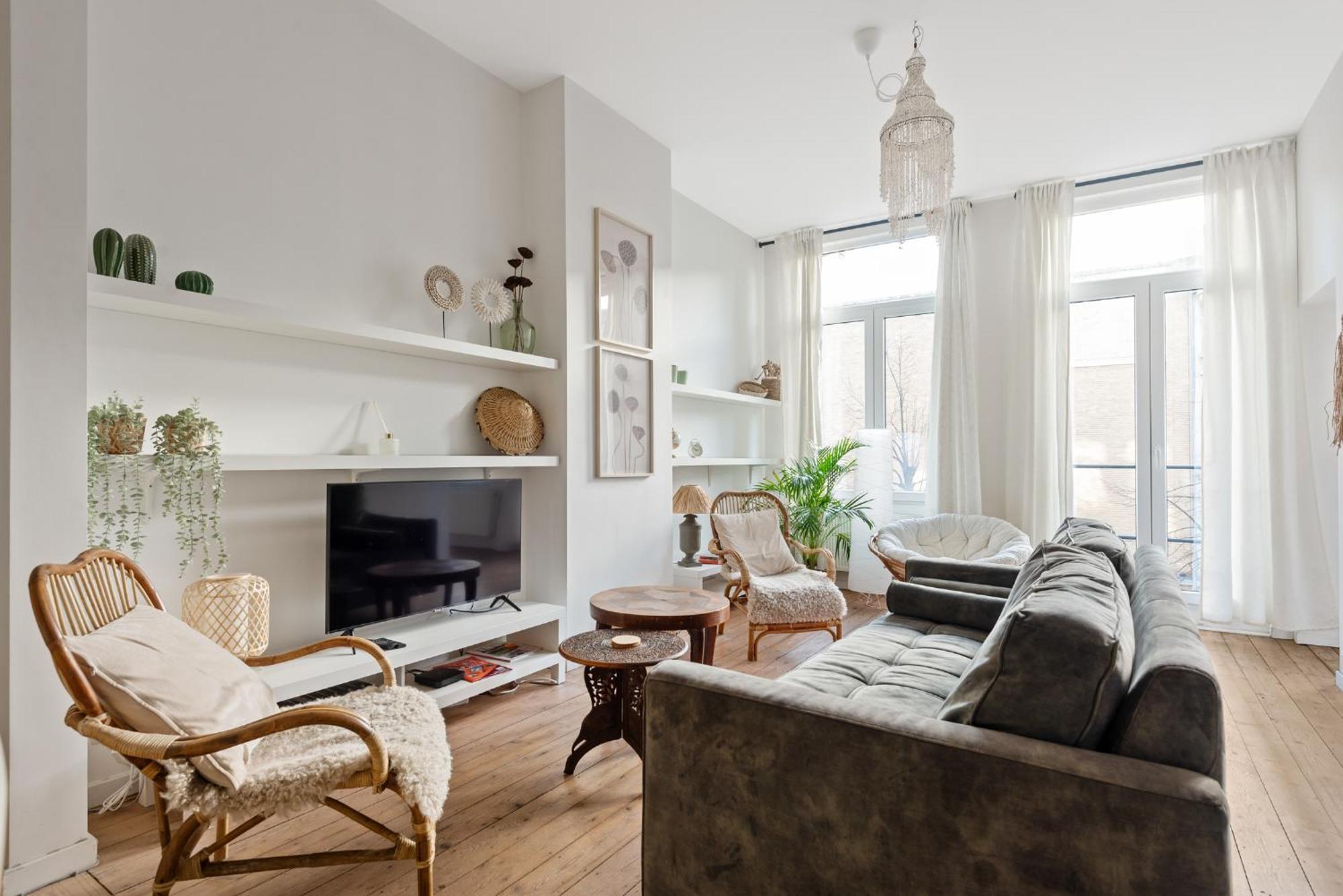 Boho Chic - Your Bohemian Home In Антверпен Екстериор снимка