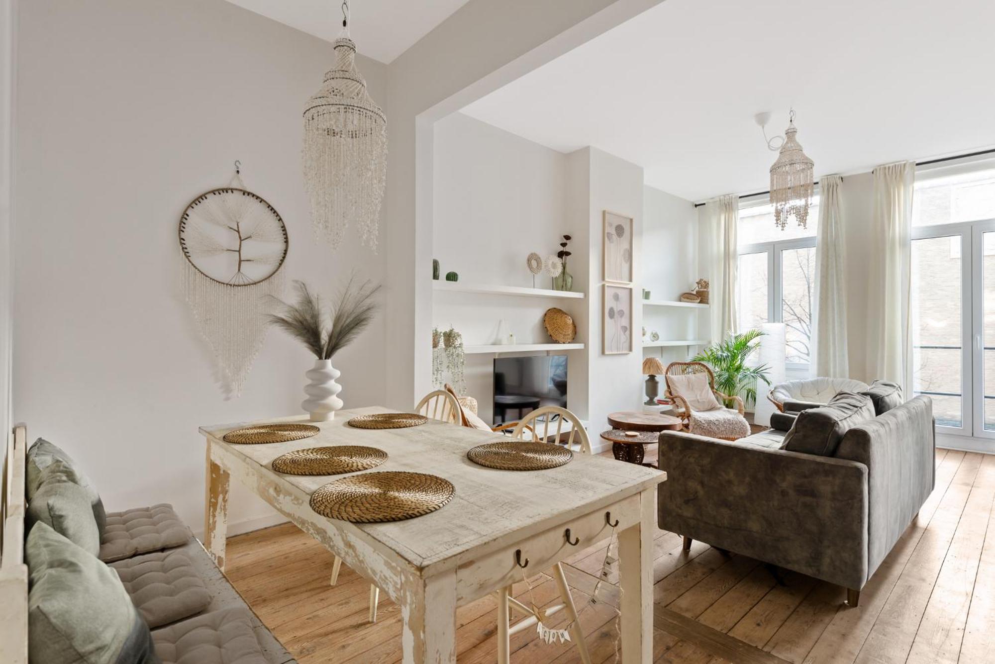 Boho Chic - Your Bohemian Home In Антверпен Екстериор снимка